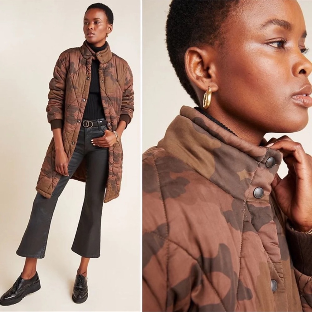 NWT Marrakech Quilted-Parka Coat